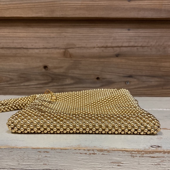 Vintage Marlo Gold Bead Bag - Picture 7 of 10